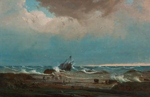 The Wreck of George the Third by Knut Bull